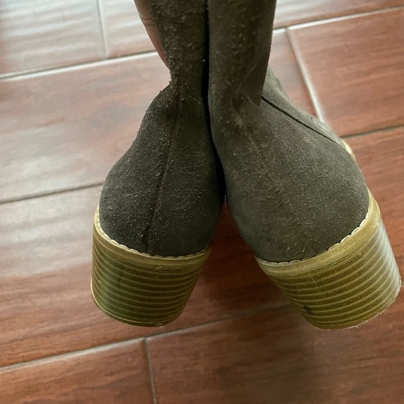 Women's Clarks Somerset Breccan Myth Ankle Boots Booties Size 7.5  Suede - Picture 3 of 6